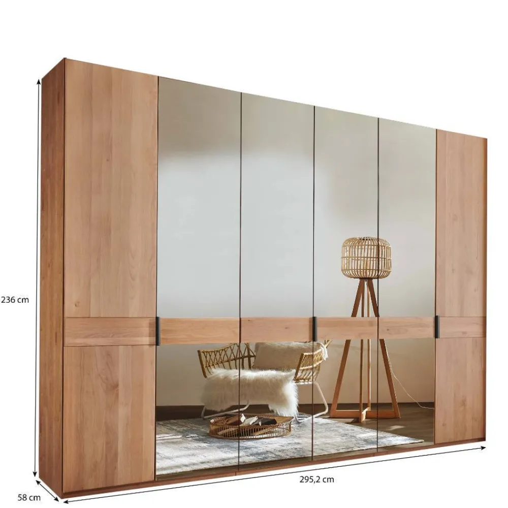 Wohnen Kleiderschränke|Schränke<Schlafzimmer-Kleiderschrank mit sechs Türen - Murray