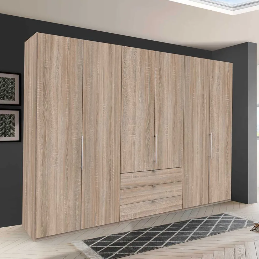 Wohnen Kleiderschränke<Schlafzimmerkleiderschrank in Holz Nachbildung - Zayun I