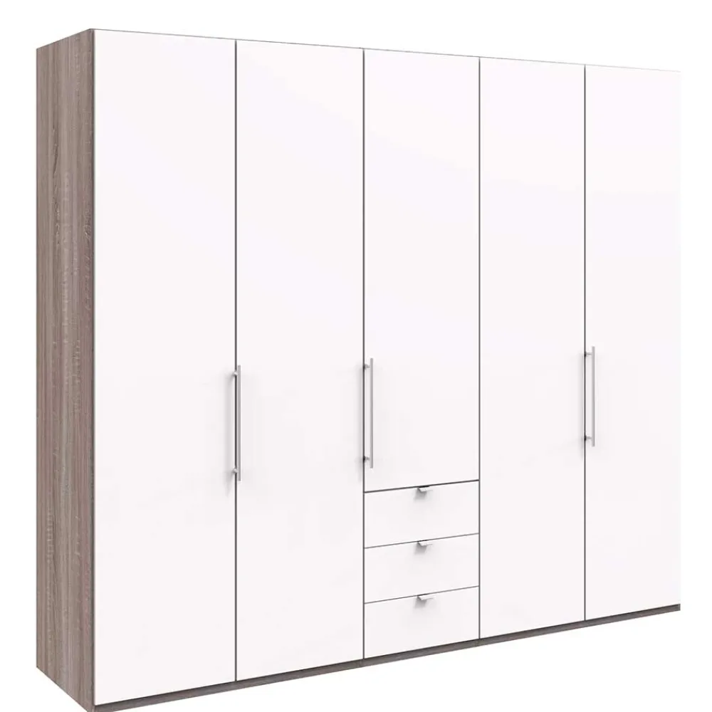 Wohnen Kleiderschränke<Schlafzimmerkleiderschrank mit drei Schubladen - Tivierto
