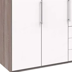 Wohnen Kleiderschränke<Schlafzimmerkleiderschrank mit drei Schubladen - Tivierto