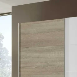 Wohnen Schränke<Schlafzimmerschrank Arno mit Weißglas