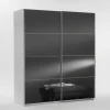 Wohnen Kleiderschränke<Schlafzimmerschrank Cotton mit Glasfront