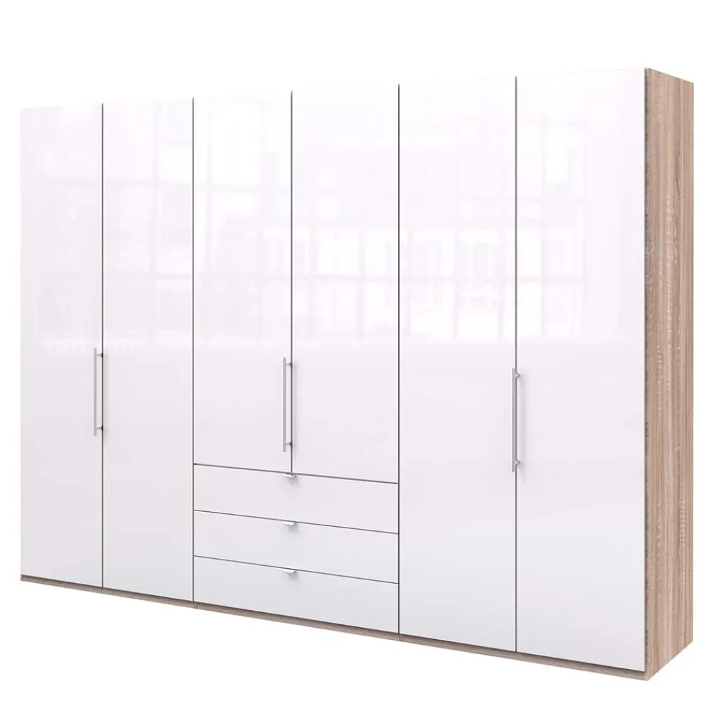 Wohnen Kleiderschränke<Schlafzimmerschrank glasbeschichtet - Bosays IV