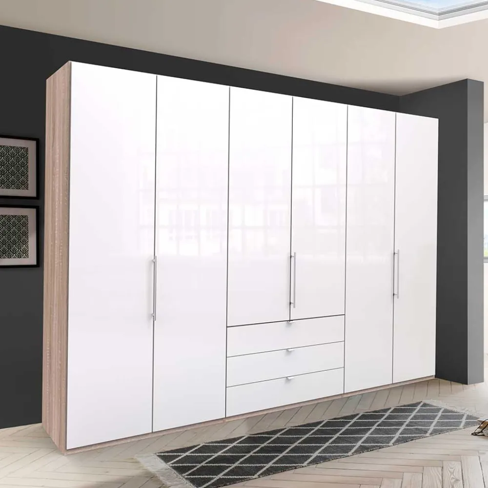 Wohnen Kleiderschränke<Schlafzimmerschrank glasbeschichtet - Bosays IV