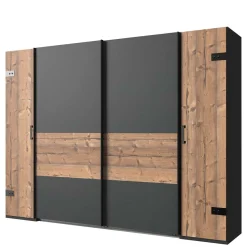 Wohnen Kleiderschränke|Schränke<Schlafzimmerschrank in Tanne Holzdekor - Ardila