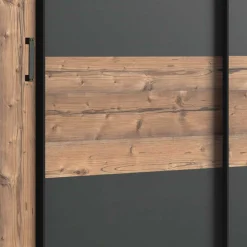 Wohnen Kleiderschränke|Schränke<Schlafzimmerschrank in Tanne Holzdekor - Ardila