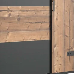 Wohnen Kleiderschränke|Schränke<Schlafzimmerschrank in Tanne Holzdekor - Ardila