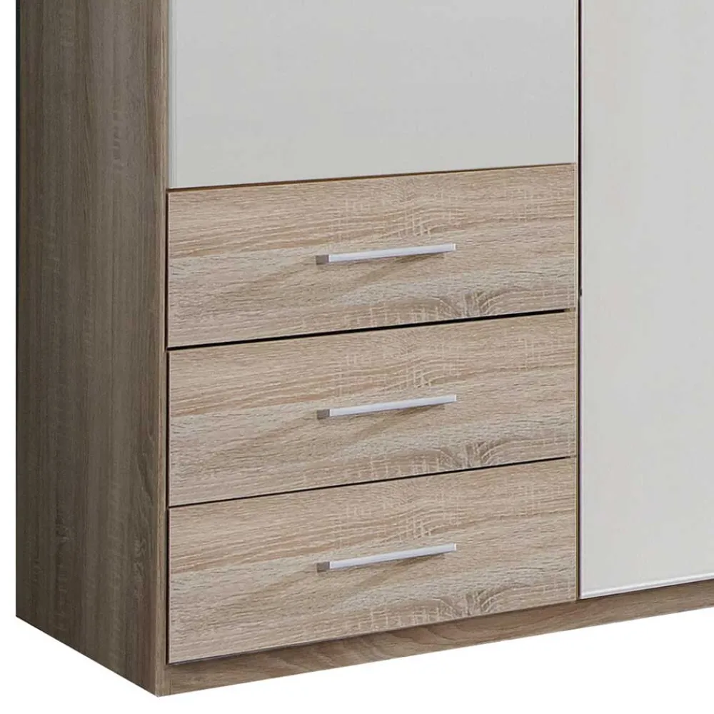 Wohnen Kleiderschränke<Schlafzimmerschrank mit 6 Türen und Schubladen - Classima