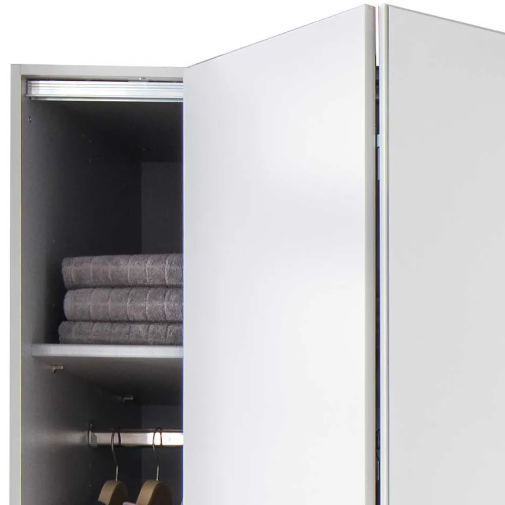 Wohnen Kleiderschränke<Schlafzimmerschrank mit Dreh- und Falttüren - Dastrata