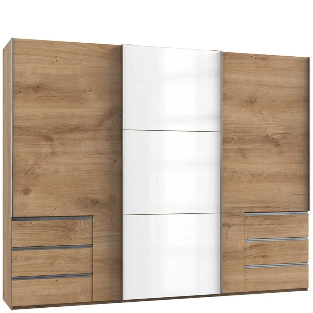 Wohnen Kleiderschränke<Schlafzimmerschrank mit drei Schwebetüren - Maximilian