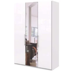 Wohnen Kleiderschränke<Schlafzimmerschrank mit Falttür & Tür - Dolienca