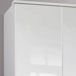 Wohnen Kleiderschränke<Schlafzimmerschrank mit Hochglanzfront in Weiß - Venture
