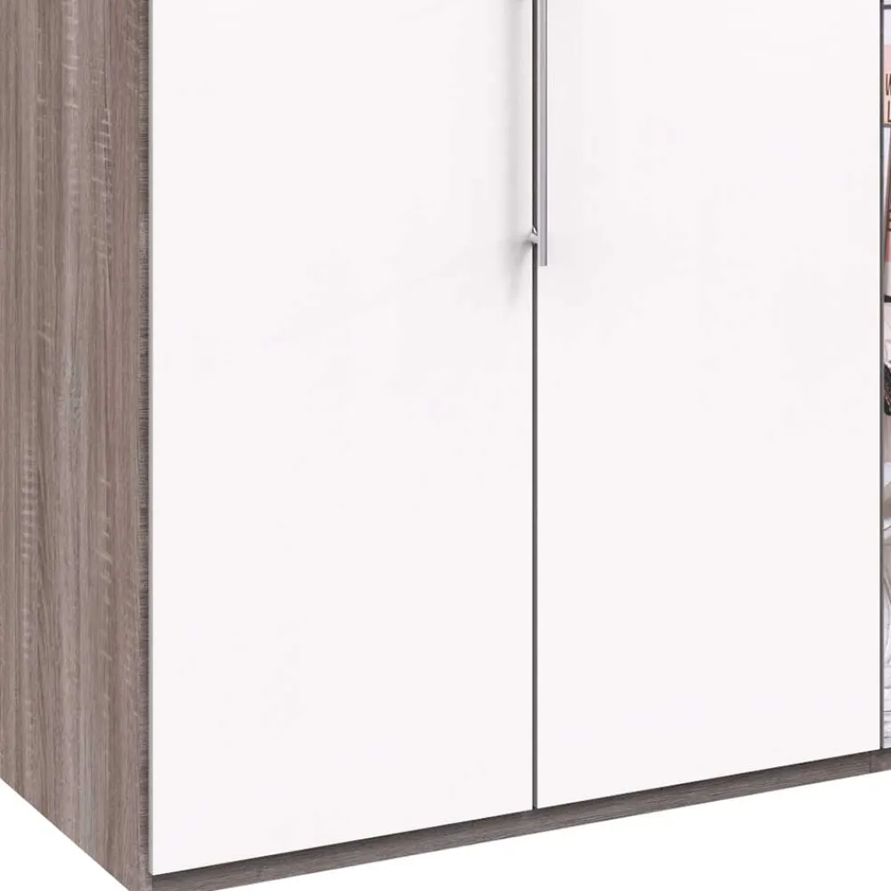 Wohnen Kleiderschränke|Schränke<Schlafzimmerschrank mit Metallgriffen - Tivierto I