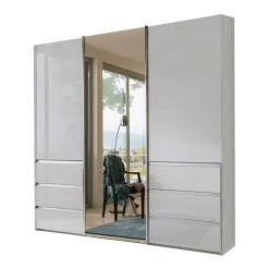 Wohnen Kleiderschränke|Schränke<Schlafzimmerschrank mit Parsol Spiegeltür - Babaco