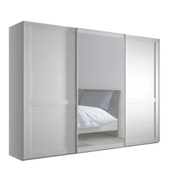 Wohnen Kleiderschränke<Schlafzimmerschrank mit Schwebetüren in Weiß - Flinn