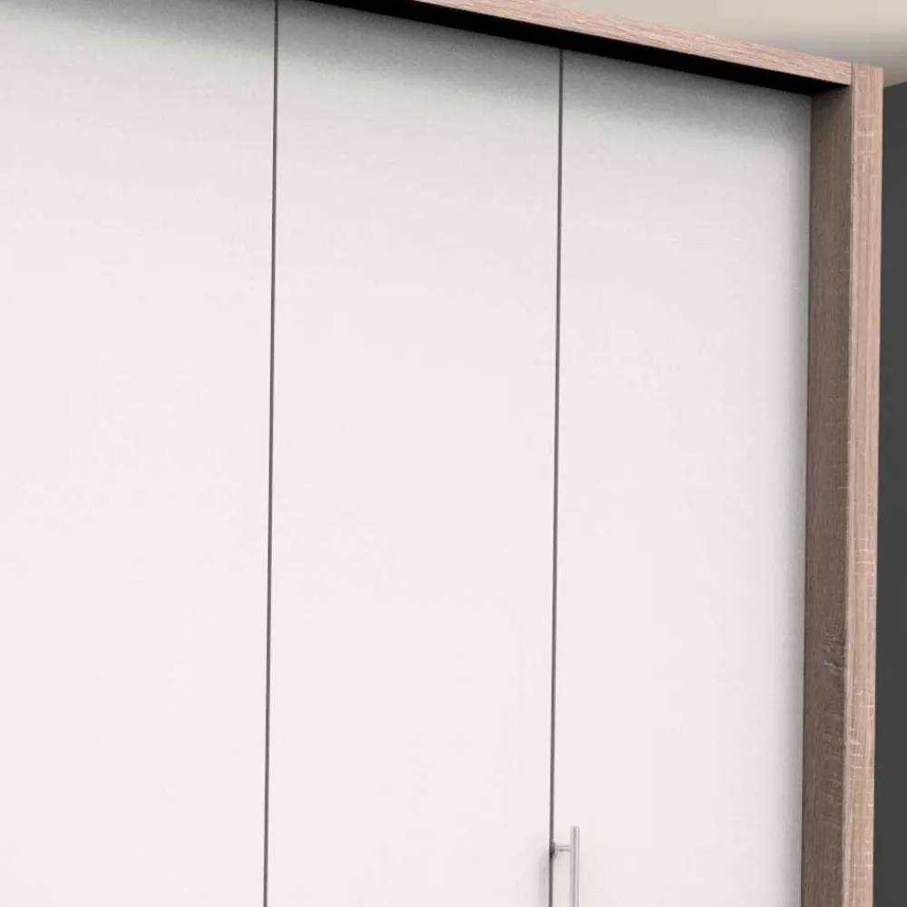 Wohnen Kleiderschränke|Schränke<Schlafzimmerschrank mit vier Schubladen Soft Close - Vaclyn