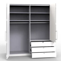 Wohnen Kleiderschränke|Schränke<Schlafzimmerschrank mit zwei Gleittüren - Bosays III
