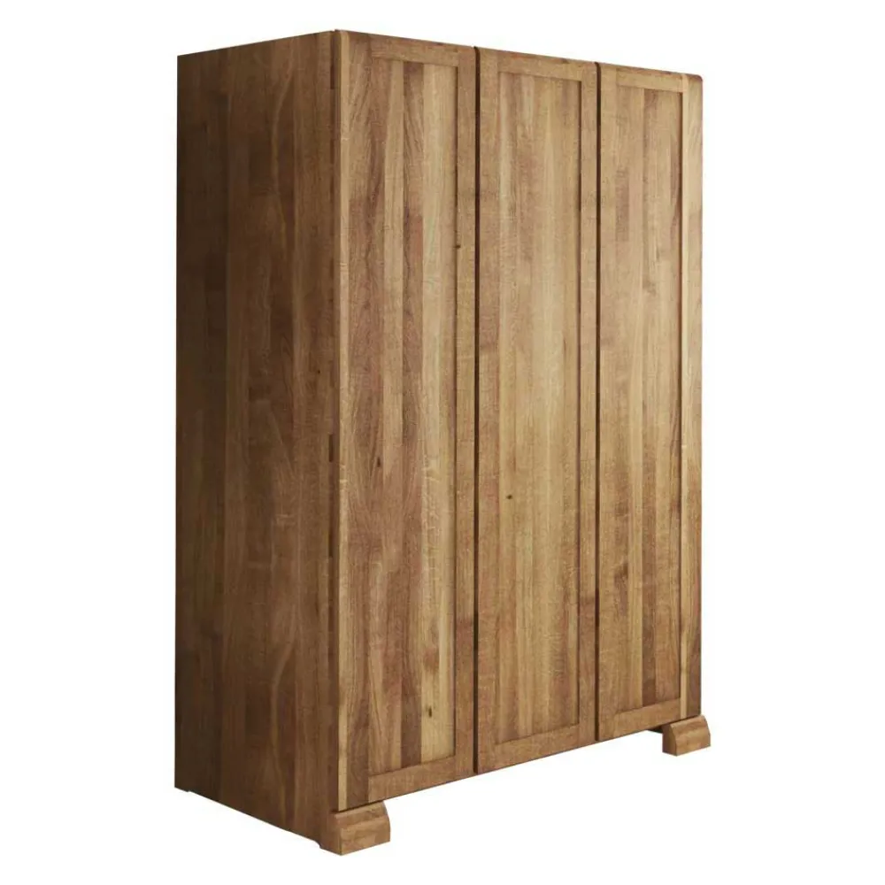 Wohnen Kleiderschränke<Schlafzimmerschrank Vaskov aus Wildeiche Massivholz