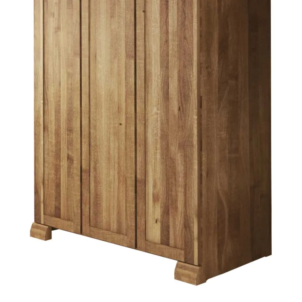 Wohnen Kleiderschränke<Schlafzimmerschrank Vaskov aus Wildeiche Massivholz