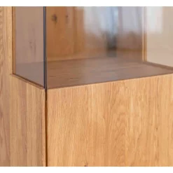Wohnen Vitrinen<Schlanke Vitrine mit LED Beleuchtung - Cocondar