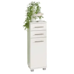 Wohnen Kommoden<Schmaler Bad Schrank 31 cm breit - Amassa
