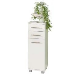 Wohnen Kommoden<Schmaler Bad Schrank 31 cm breit - Amassa