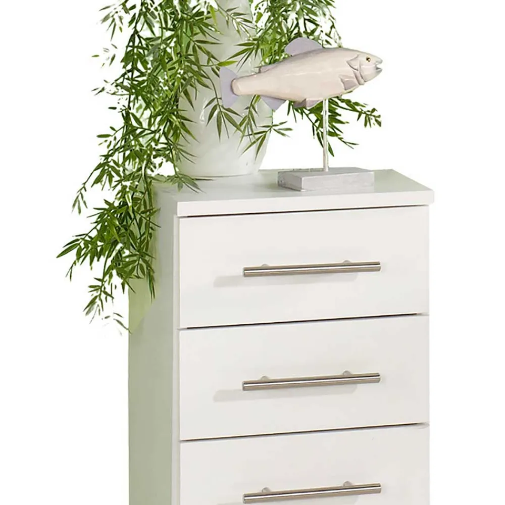 Wohnen Kommoden<Schmaler Bad Schrank 31 cm breit - Amassa