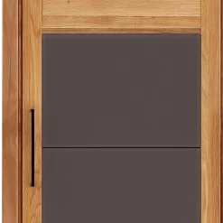 Wohnen Kleiderschränke<Schmaler Kleiderschrank aus Wildeiche - Zaisan