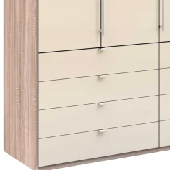 Wohnen Kleiderschränke|Schränke<Schmaler Kleiderschrank in Cremefarben - Rativian