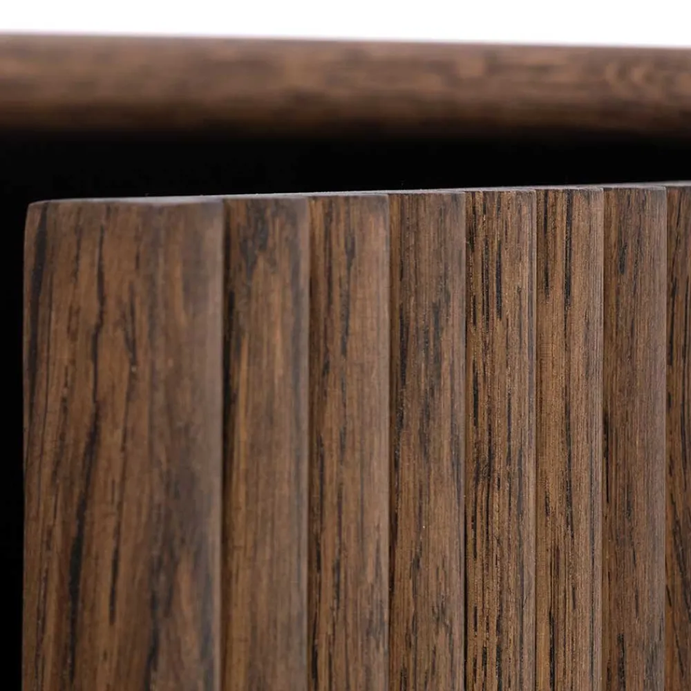 Wohnen Vitrinen<Schrank aus Eiche geschliffen in Wenge - Gimy