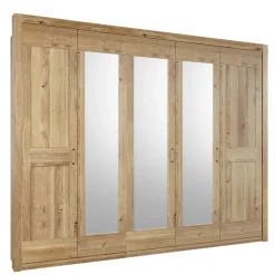 Wohnen Schränke<Schrank fürs Schlafzimmer 5-türig - 3 Spiegel - Zamron