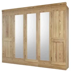 Wohnen Schränke<Schrank fürs Schlafzimmer 5-türig - 3 Spiegel - Zamron