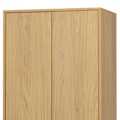 Wohnen Vitrinen<Schrank in Eiche Natur Dekor - Ariadelco