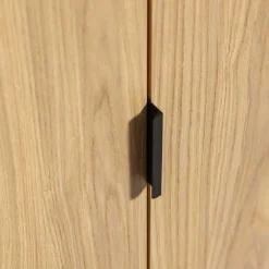 Wohnen Vitrinen<Schrank in Eiche Natur Dekor - Ariadelco