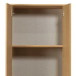 Wohnen Vitrinen<Schrank in Eiche Natur Dekor - Ariadelco