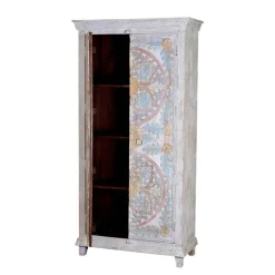 Wohnen Kleiderschränke<Schrank in Holz White Wash - Notana