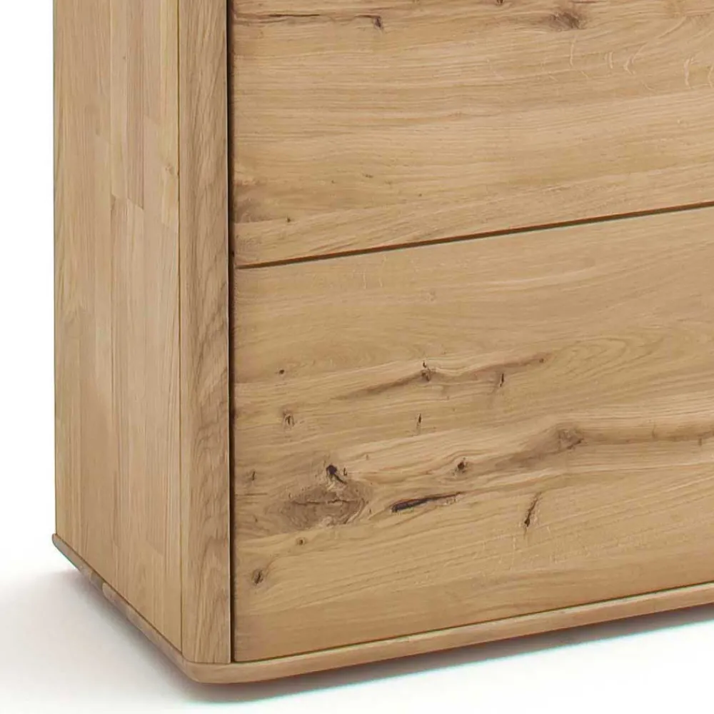 Wohnen Vitrinen<Schrank Vitrine aus Eiche Massivholz - Destal