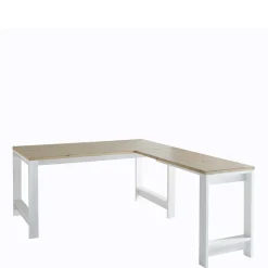 Wohnen Tische<Schreibtisch & Rollcontainer Set - Mehady (dreiteilig)