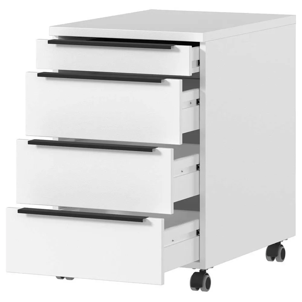 Wohnen Tische<Schreibtisch & Rollcontainer Set - Sparkle (zweiteilig)