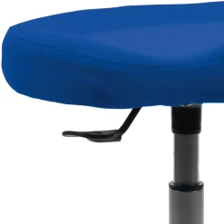 Wohnen Hocker<Schreibtisch Hocker in Blau Stoff - Morsina