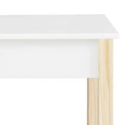 Wohnen Tische<Schreibtisch in Weiß mit Kiefer - Cayman