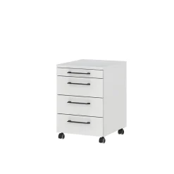 Wohnen Tische<Schreibtisch mit Rollcontainer Set - Chilena (zweiteilig)