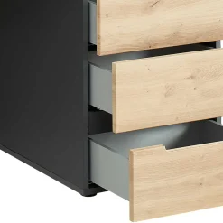 Wohnen Tische<Schreibtisch mit Schubladen zweifarbig - Kuetra