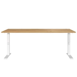 Wohnen Tische<Schreibtisch zum Sitzen und Stehen mit T Gestell - Stellario