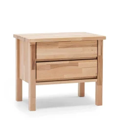 Wohnen Kommoden<Schubladen Nachtschrank Emena aus Massivholz Kernbuche