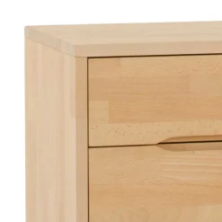 Wohnen Kommoden<Schubladen Nachttisch Cranoz aus Buche Natur lackiert