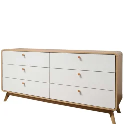 Wohnen Sideboards<6-Schubladen-Kommode im Scandi Chic - Jendren