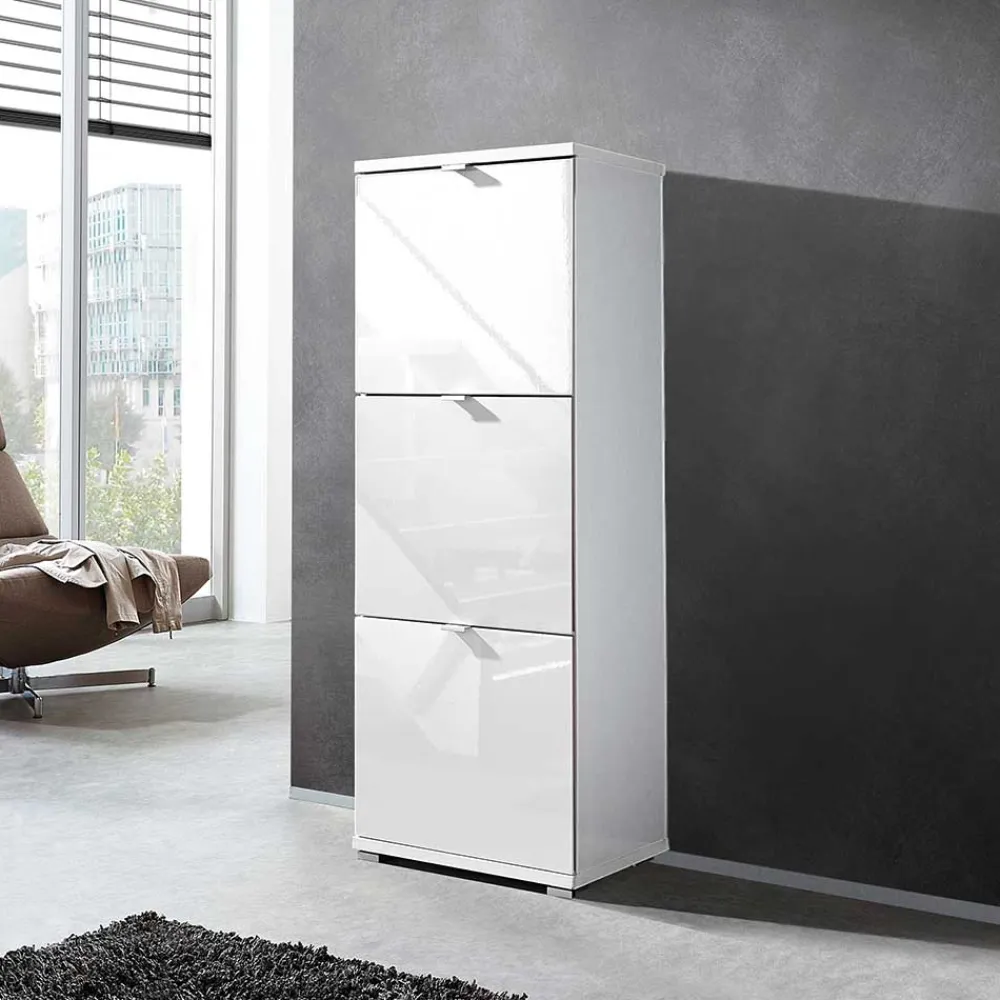 Wohnen Schränke<Schuhkippschrank Calisian mit Klappen