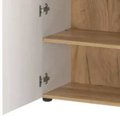 Wohnen Garderoben<Schuhkommode und Wandspiegel Set - Cooking (zweiteilig)