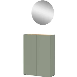 Wohnen Garderoben<Schuhschrank und Spiegel Set - Bien (zweiteilig)
